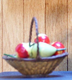 Apples in Basket - Click Image to Close